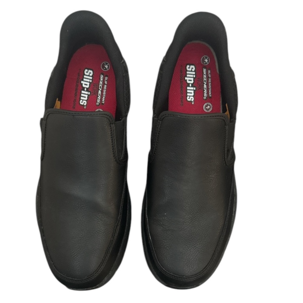 Authentic Skechers slip resistant memory foam slip-ins men’s sneakers sz 10.5 - Picture 5 of 16